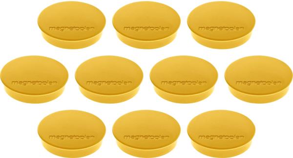 Magnetoplan magnet discofix standard 30mm 1664202 gelb ca. 0.6 kg 10 stk. - Magnetoplan-1664202-4013695025537-02.jpg