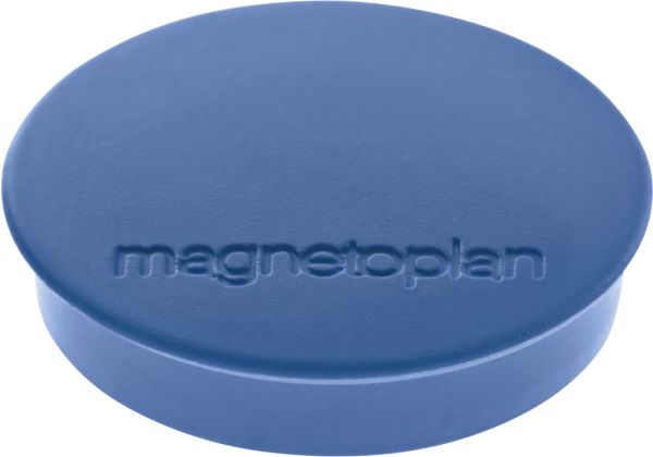 Magnetoplan magnet discofix standard 30mm 1664214 dunkelblau, ca. 0.7 kg 10 stk. - Magnetoplan-1664214-4013695025049