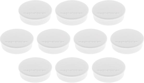 Magnetoplan magnet discofix hobby 24mm 1664500 weiss, ca. 0.3 kg 10 stk. - Magnetoplan-1664500-4013695011042-02.jpg