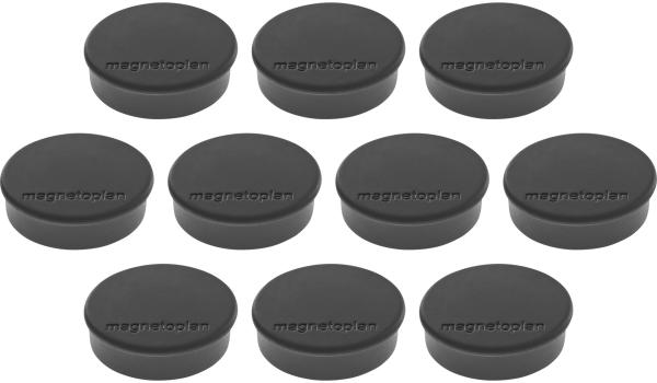 Magnetoplan magnet discofix hobby 24mm 1664512 schwarz, ca. 0.3 kg 10 stk. - Magnetoplan-1664512-4013695011103-02.jpg