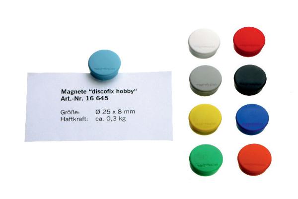 Magnetoplan haltemagnete hobby 16645606 rot, blister 6 stk. - Magnetoplan-16645606-4013695014012-02.jpg