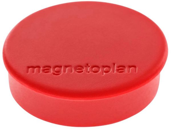 Magnetoplan haltemagnete hobby 16645606 rot, blister 6 stk. - Magnetoplan-16645606-4013695014012