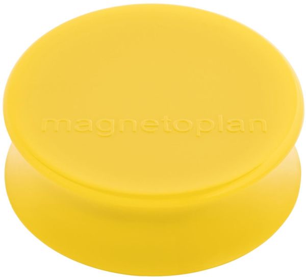 Magnetoplan magnet ergo large 10stk. 16650102 goldgelb 34x17.5mm - Magnetoplan-16650102-4013695045054