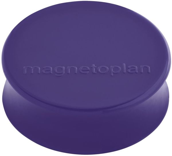 Magnetoplan magnet ergo large 10stk. 1665011 violett 34x17.5mm - Magnetoplan-1665011-4013695045139