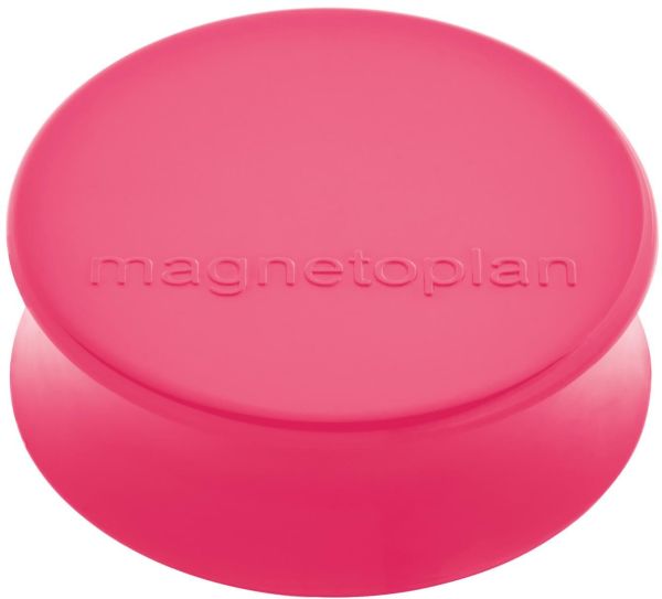 Magnetoplan magnet ergo large 10stk. 1665018 pink 34x17.5mm - Magnetoplan-1665018-4013695045115