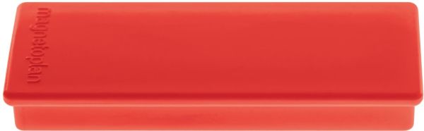 Magnetoplan rechteck-magnethalter 1665106 rot 10 stk. - Magnetoplan-1665106-4013695011172