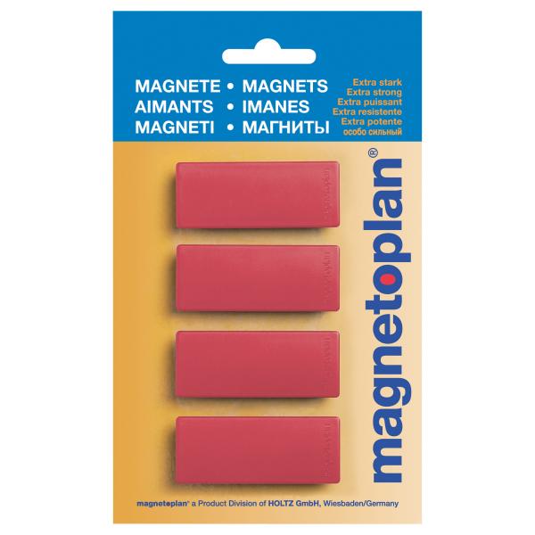 Magnetoplan rechteck-magnethalter 16651406 rot 4 stück - Magnetoplan-16651406-4013695014197-02.jpg