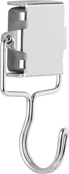 Magnetoplan hakenmagnet 65mm 16667 silber - Magnetoplan-16667-4013695044538