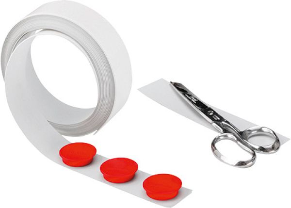 Magnetoplan magnetband 5705105 weiss 5mx35mm - Magnetoplan-5705105-4013695028682