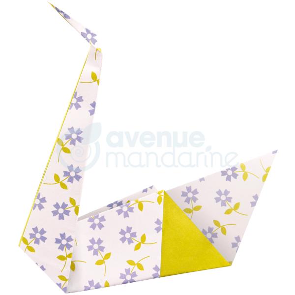 Mandarine origamipapier 20x20cm 52507o flowers 70g 60 blatt - Mandarine-52507o-3065500525078-03.jpg