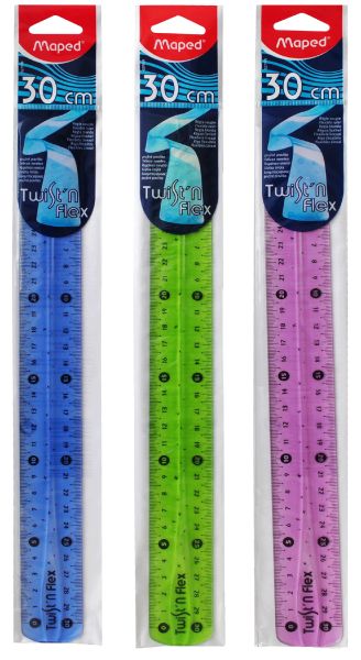Maped lineal ass. 027900 maped twist'n flex 30cm - Maped-027900-3154140279004