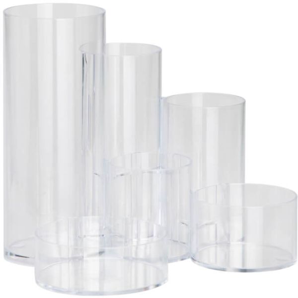 Maul stifteköcher mauldeskbox 4115505 transparent - Maul-4115505-4002390077149