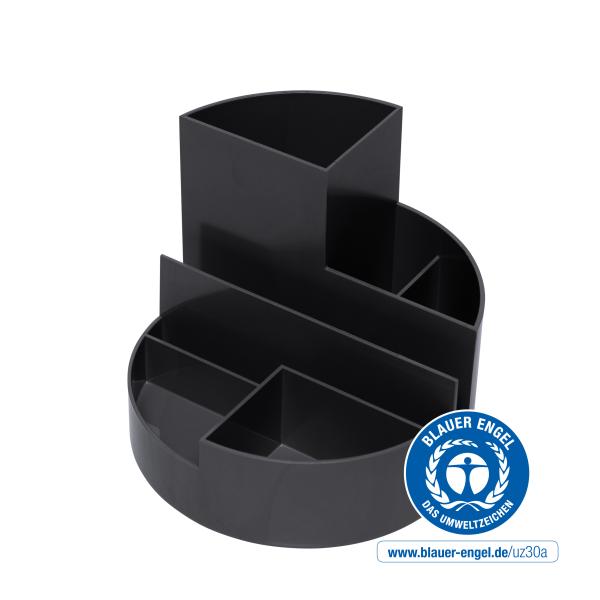 Maul stifteköcher recycle 4117690.eco 6 fächer, 14cm,12.5cm,schwarz - Maul-4117690.eco-4002390087568-02.jpg