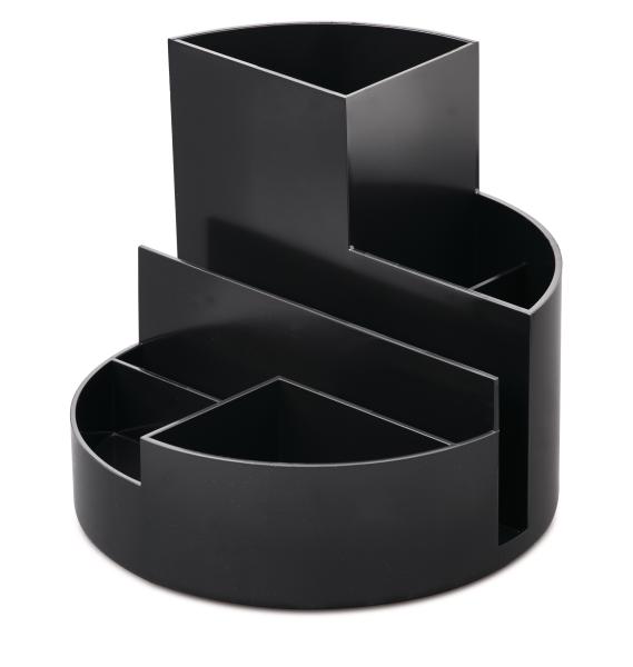 Maul stifteköcher recycle 4117690.eco 6 fächer, 14cm,12.5cm,schwarz - Maul-4117690eco-4002390087568
