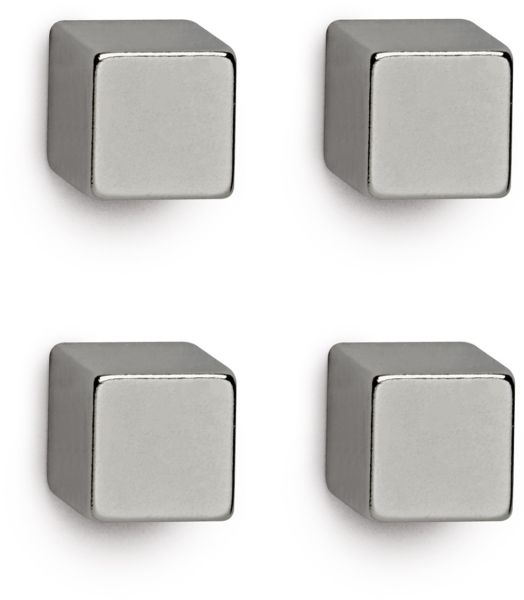 Maul neodym-würfelmagnet 10x10x10mm 6169296 set, 3,8kg 4 stück - Maul-6169296-4002390061919