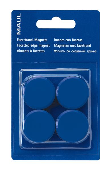 Maul magnete 30mm 6177235 blau 4 stück - Maul-6177235-4002390027250