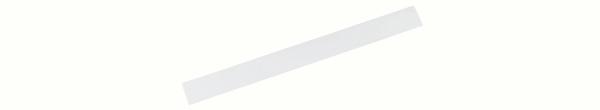 Maul ferroleiste standard 100cm 6207002 weiss - Maul-6207002-4002390048538