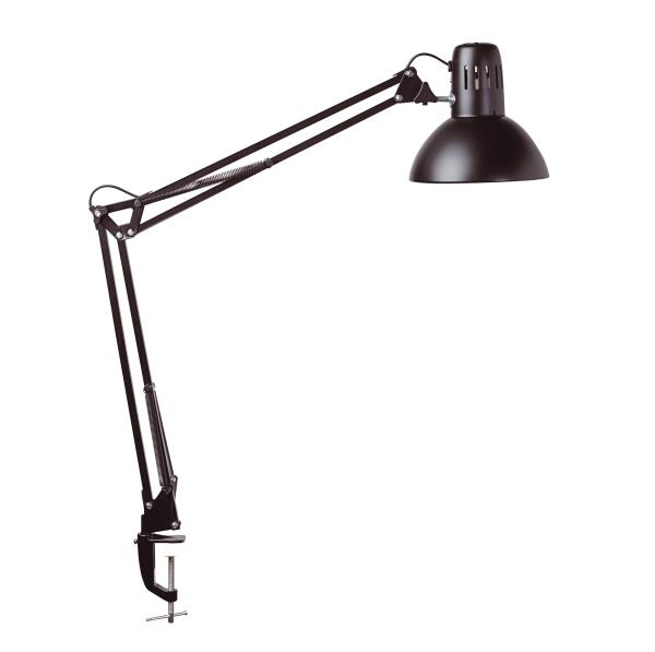 Maul tischleuchte maulstudy 8230590 schwarz, e27, klemmfuss - Maul-8230590-4002390041447