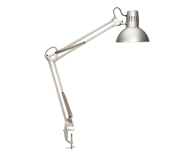 Maul tischleuchte maulstudy 8230595 silber, e27, klemmfuss - Maul-8230595-4002390041454