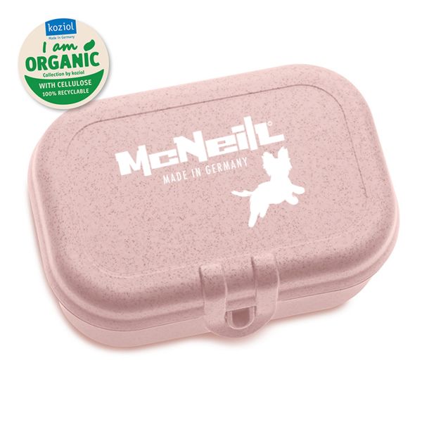 Mcneill brotbox koziol organic 3378800049 pink 15x11x6cm - Mcneill-3378800049-4017245056392