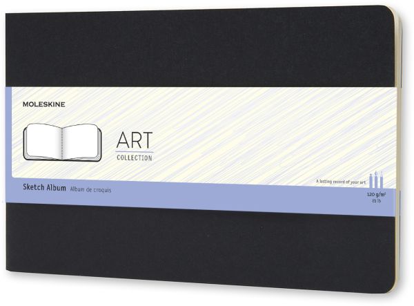 Moleskine skizzenbuch a5 336-4 blanko schwarz - Moleskine-336-4-9788867323364