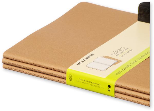 Moleskine notizheft cahier xl 25x19cm 506-9 blanko, natur 3 stück - Moleskine-506-9-9788883705069-05.jpg