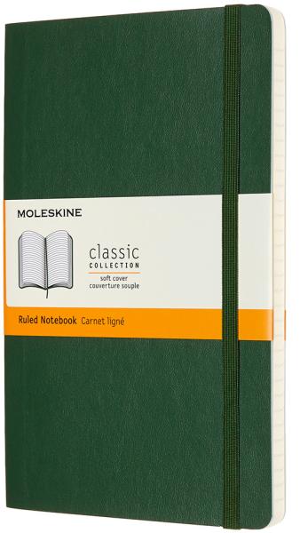 Moleskine notizbuch sc l/a5 600011 liniert, myrtengrün, 240 s. - Moleskine-600011-8053853600011