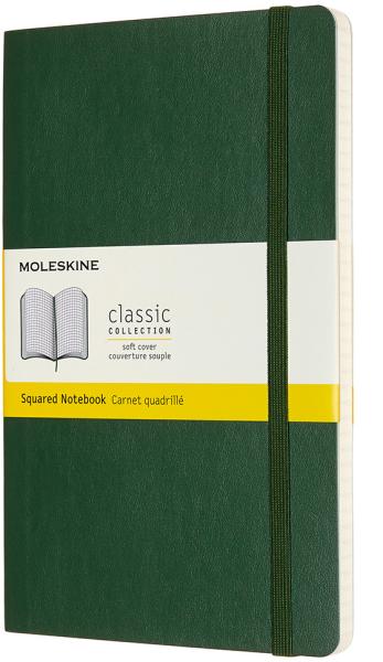 Moleskine notizbuch sc l/a5 600035 kariert, myrtengrün, 240 s. - Moleskine-600035-8053853600035