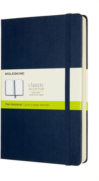 Moleskine notizbuch hc l/a5 606242 blanko,saphir,208 s. - Moleskine-606242-8053853606242