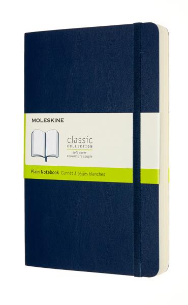 Moleskine notizbuch sc l/a5 606266 blanko,saphir,192 s. - Moleskine-606266-8053853606266