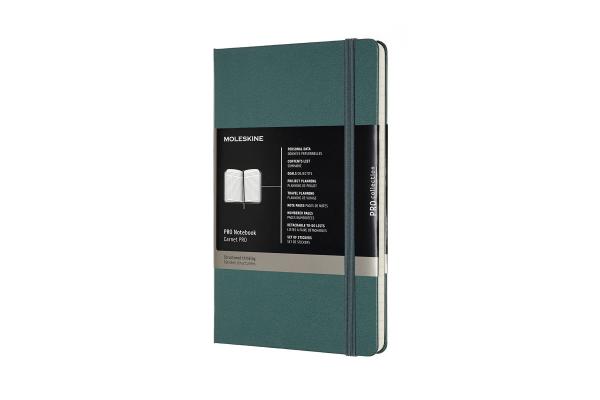 Moleskine notizbuch pro 21x13cm 620763 waldgrün, 240 seiten - Moleskine-620763-8058647620763