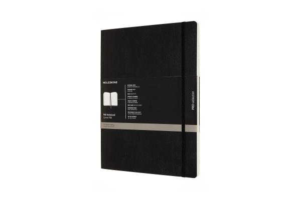 Moleskine notizbuch pro 27,9x21,6cm 620886 schwarz, 192 seiten - Moleskine-620886-8058647620886