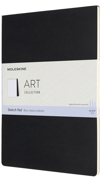 Moleskine skizzenblock karton a4 626857 blanko, schwarz, 48 seiten - Moleskine-626857-8058647626857