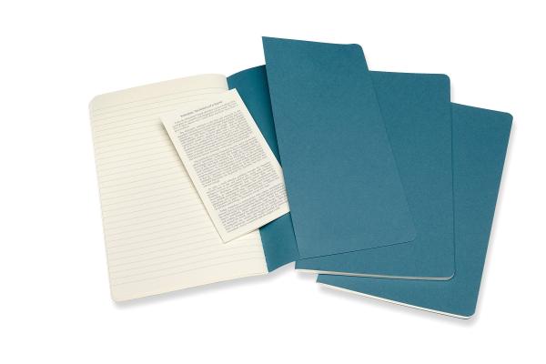 Moleskine notizbuch karton 3x l/a5 629599 liniert, lebhaftes blau,80 s. - Moleskine-629599-8058647629599-04.jpg