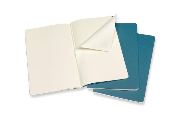 Moleskine notizbuch karton 3x l/a5 629629 blanko,lebhaftes blau,80 s. - Moleskine-629629-8058647629629-02.jpg