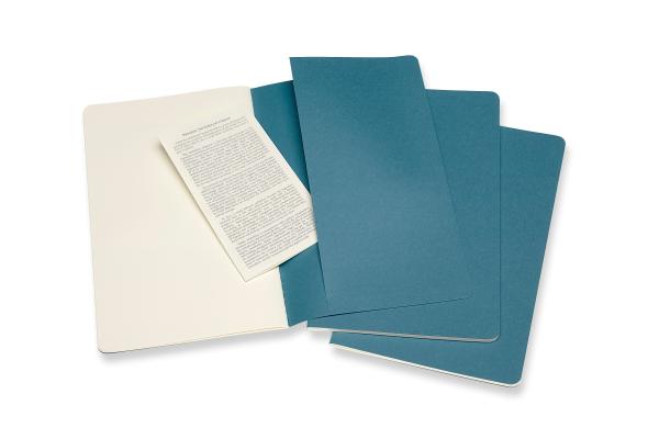 Moleskine notizbuch karton 3x l/a5 629629 blanko,lebhaftes blau,80 s. - Moleskine-629629-8058647629629-04.jpg