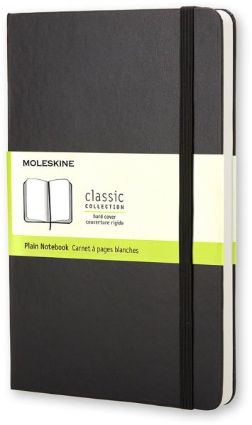 Moleskine notizbuch classic a5 701146 blanko schwarz - Moleskine-701146-9788883701146