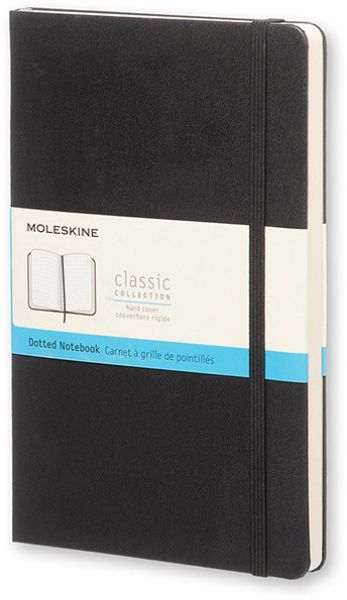 Moleskine notizbuch l a5 892703 punkte schwarz - Moleskine-892703-8051272892703