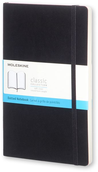 Moleskine notizbuch l a5 892741 punkte schwarz - Moleskine-892741-8051272892741