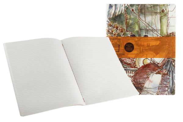 Moleskine notizheft cover art a4 898-3 liniert 2 stück - Moleskine-898-3-9788862938983