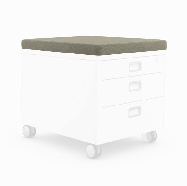 Moll sitzkissen 43x54x5cm 1002636-106 khaki, zu rollcontainer - Moll-1002636-106-4042984252217