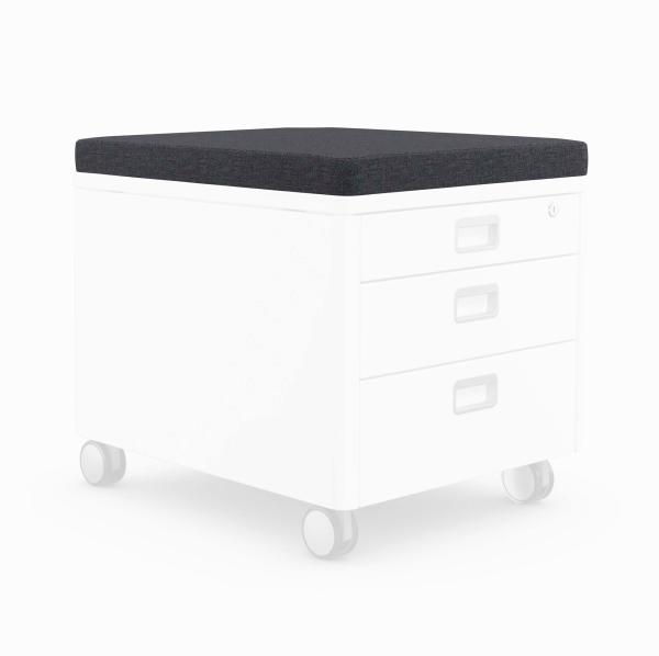 Moll sitzkissen 43x54x5cm 1002636-905 anthrazit, zu rollcontainer - Moll-1002636-905-4042984252248