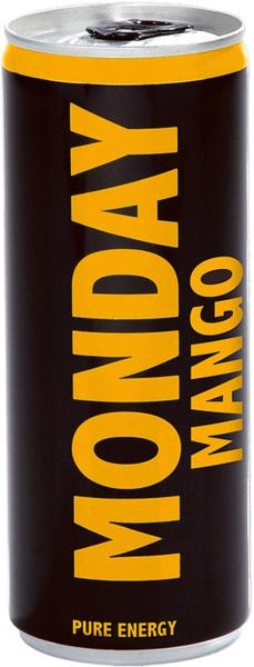 Monday mango alu 129400000865 25 cl, 24 stk. - Monday-129400000865-7640150490097