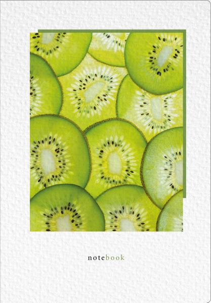 Natur verlag notizbuch crushpaper a5 11009n kiwi foto, dotted - Natur-verlag-11009n-7640140110097