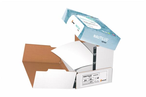 Nautilus refresh kopierpapier fsc a4 88078256 frischfaser-rec.80g sb 2500b. - Nautilus-88078256-9003974021300