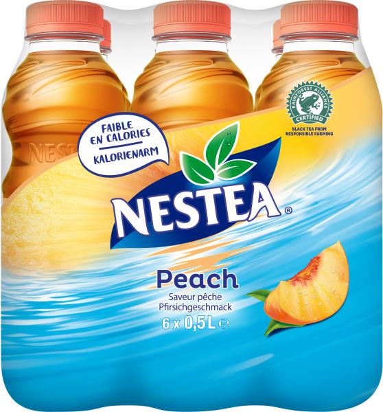 Nestea peach pet 129400001217 50 cl, 6 stk. - Nestea-129400001217-7613036352284-02.jpg