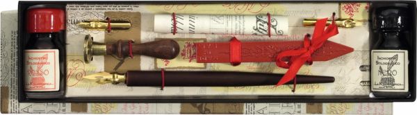 Neutral kalligraphie pen 11382235 3 spitzen, lack, siegel,tinte - Neutral-11382235-4041801382359