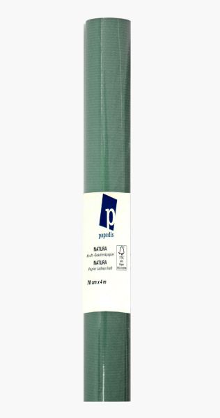 Neutral kraft-geschenkpapier 403154 70cmx4m mint - Neutral-403154-7613058037343