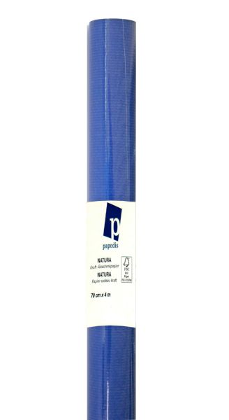 Neutral kraft-geschenkpapier 445005 70cmx4m blau - Neutral-445005-7610981105408