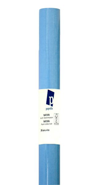 Neutral kraft-geschenkpapier 445261 70cmx4m hellblau - Neutral-445261-7610981105675
